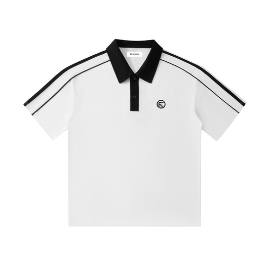 Polo FORTIS CREED 001 — White Edition